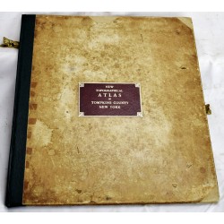 NEW TOPOGRAPHICAL ATLAS TOMPKINS COUNTY, NEW YORK. From Actual Surveys Especially for this Atlas